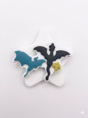 CROCS Dragon Trio Jibbitz Shoe Charm